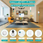 WIFI+GSM 2G/3G Home Security Alarm System APP Remote Control