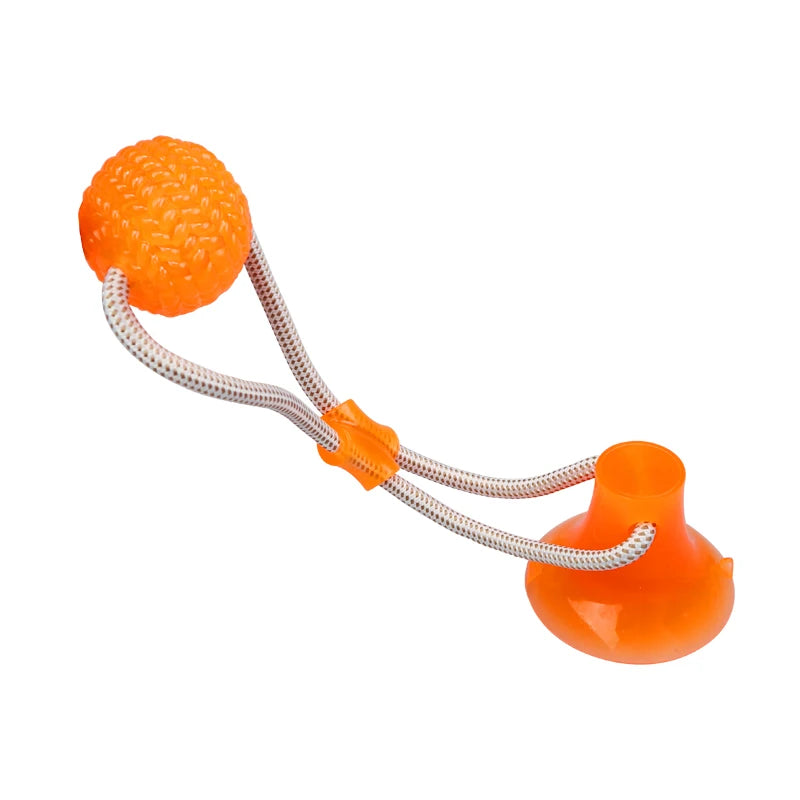 Pet Toys for Small Dogs, Rubber Dog Toy,  Chewing Toy with Suction Cup