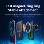 30W Magnetic Car Wireless Charger For iPhone