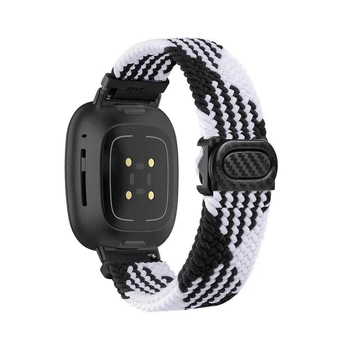 Nylon Loop Braided Strap for fitbit Versa 4 3 2 1 Versa Lite Sports correa Band for versa sense 2/sense Watch Accessories