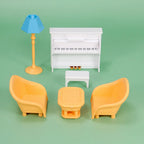 Two-story Dollhouse With Stair kitchen bathroom