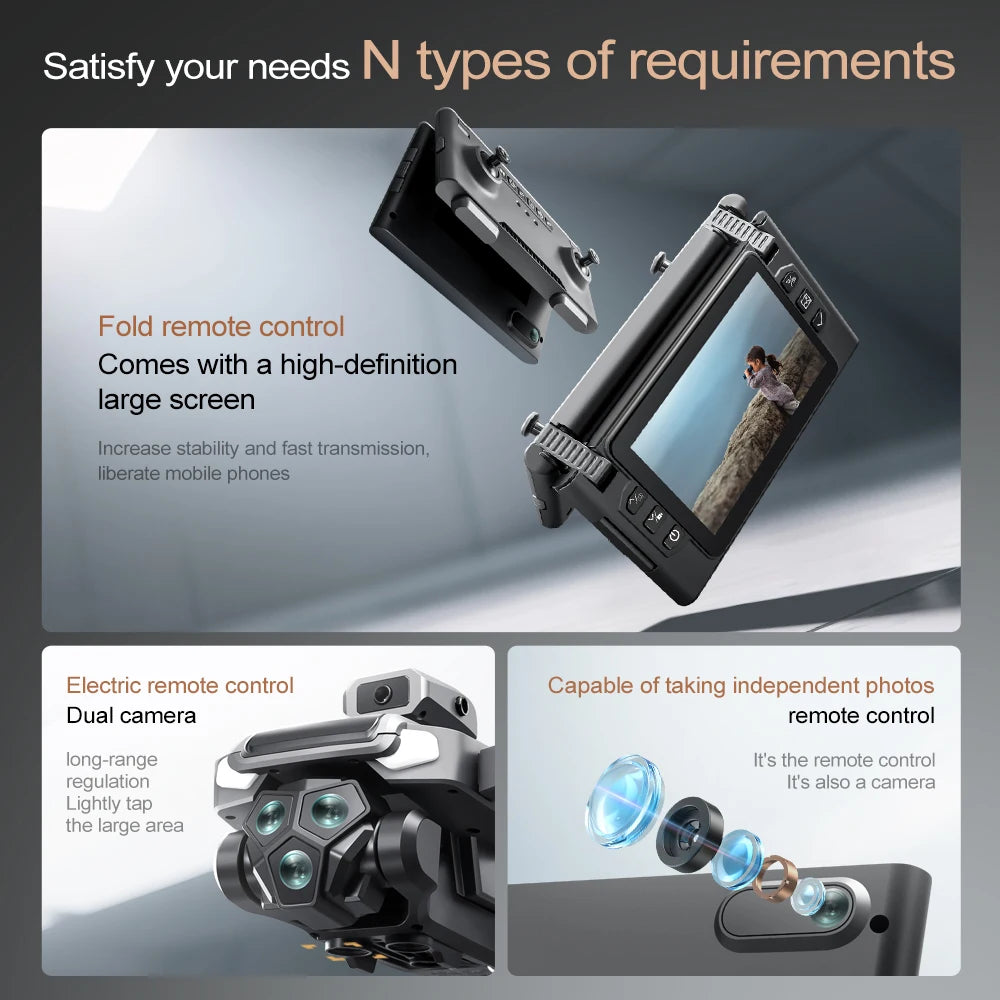 Drone Profesional 4K Dual Camera