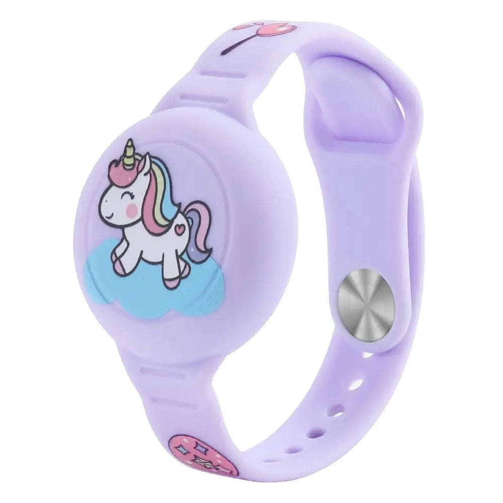 New Waterproof For Apple Airtag Holder Wristband Kids Silicone Case Bracelet Children For AirTags Case Watch Band
