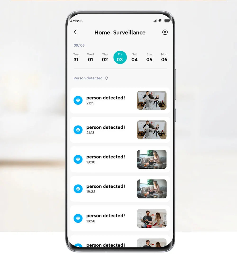 Xiaomi 360° Smart Home Security Camera Human Detection Night Vision