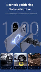 30W Magnetic Car Wireless Charger For iPhone