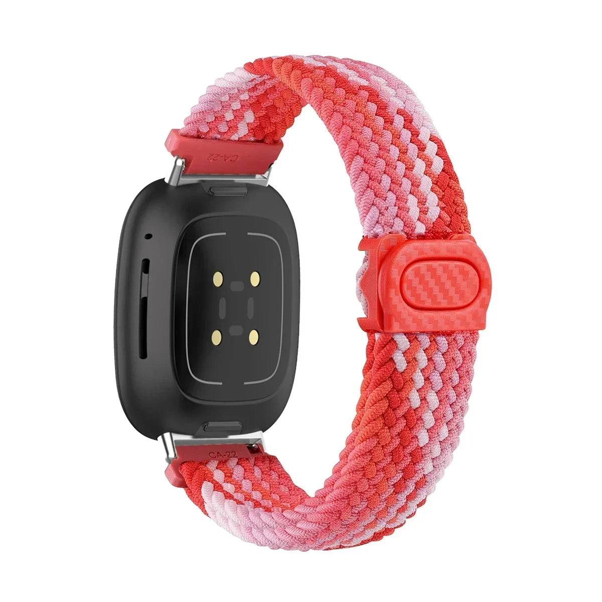 Nylon Loop Braided Strap for fitbit Versa 4 3 2 1 Versa Lite Sports correa Band for versa sense 2/sense Watch Accessories