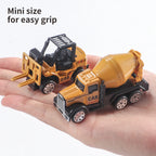 6pcs/set Toys for Boys Alloy Engineering Truck Toy