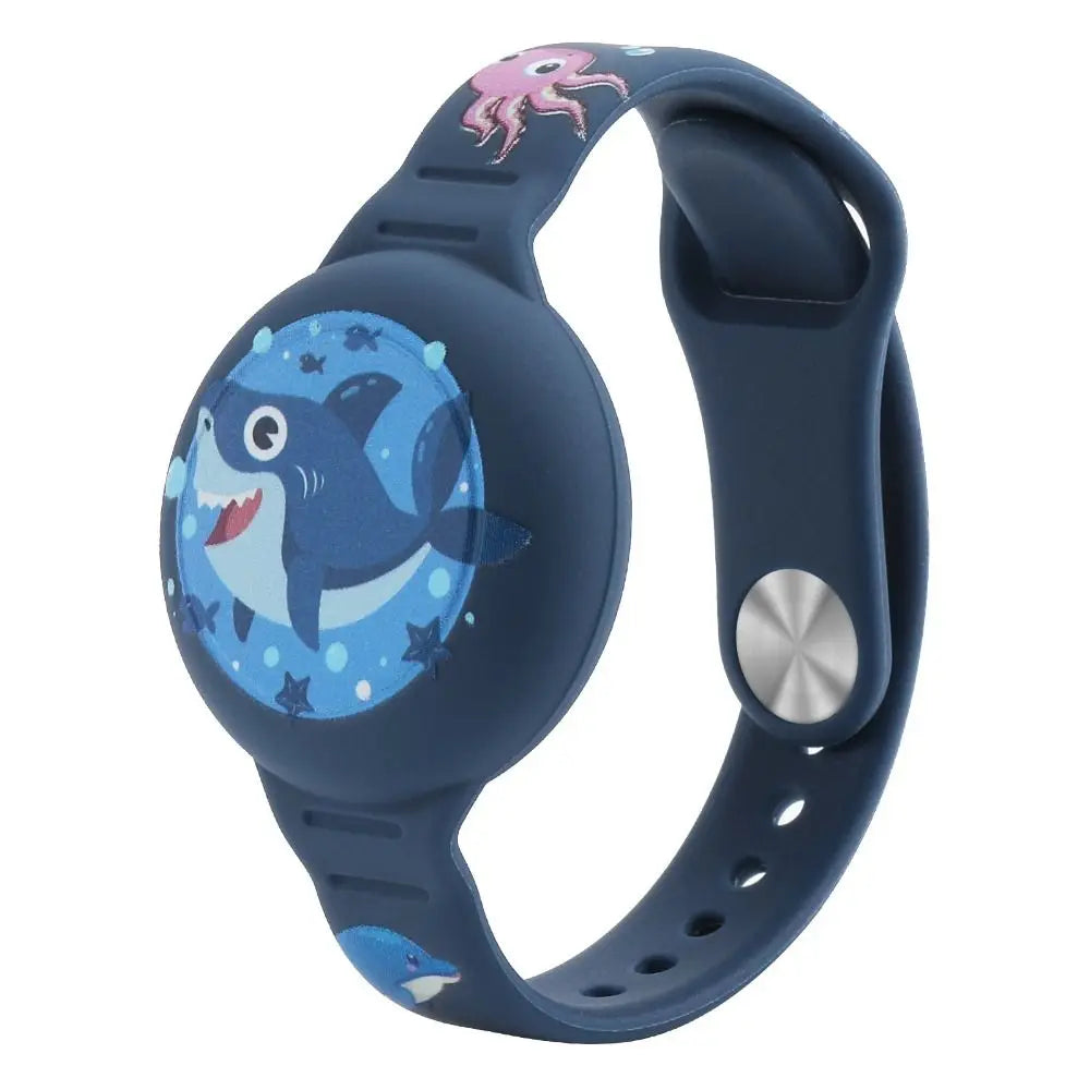 New Waterproof For Apple Airtag Holder Wristband Kids Silicone Case Bracelet Children For AirTags Case Watch Band