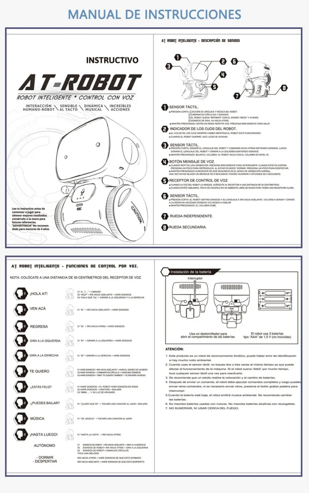 Toy Robot Intelligent Robots
