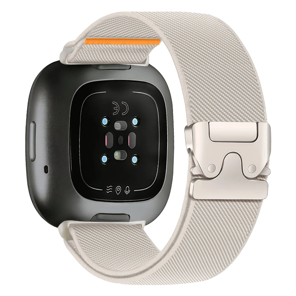 Accessories For Fitbit Versa 3 4 Sense 4 band smartwatch replacment nylon belt Bracelet correa Fitbit Versa4 3 Parachute Strap