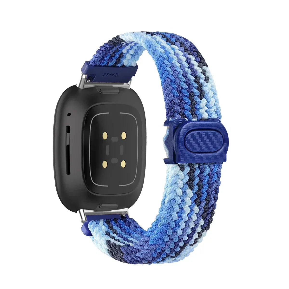 Nylon Loop Braided Strap for fitbit Versa 4 3 2 1 Versa Lite Sports correa Band for versa sense 2/sense Watch Accessories