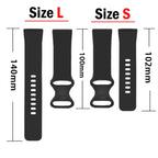 Strap for Fitbit Versa 4 3 Sense 2 band Smartwatch Accessories replacmentsilicone Sport Bracelet correa Fitbit Versa4 watchband