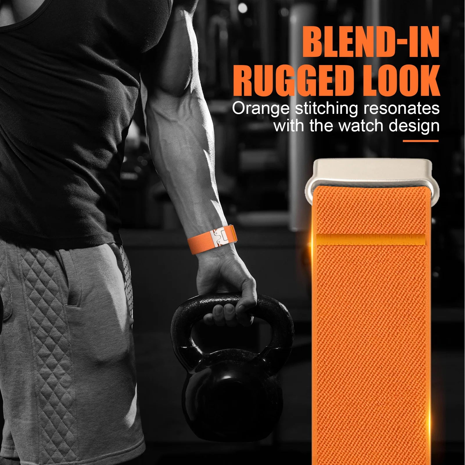 Accessories For Fitbit Versa 3 4 Sense 4 band smartwatch replacment nylon belt Bracelet correa Fitbit Versa4 3 Parachute Strap