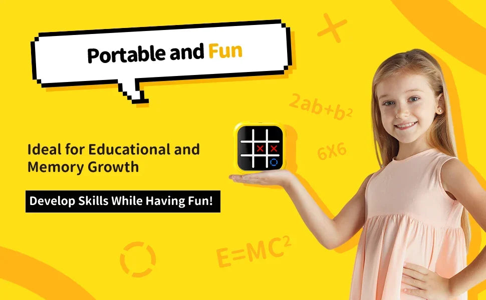 Portable Tic Tac Toe Game Console