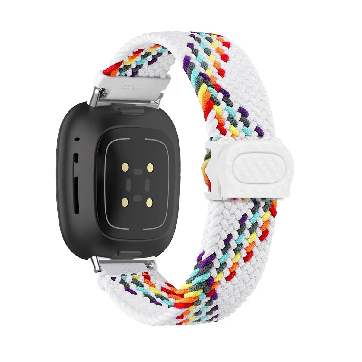 Nylon Loop Braided Strap for fitbit Versa 4 3 2 1 Versa Lite Sports correa Band for versa sense 2/sense Watch Accessories