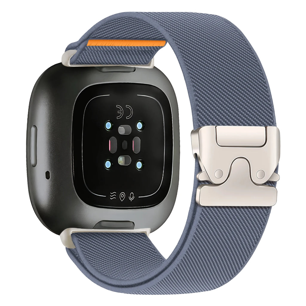 Accessories For Fitbit Versa 3 4 Sense 4 band smartwatch replacment nylon belt Bracelet correa Fitbit Versa4 3 Parachute Strap