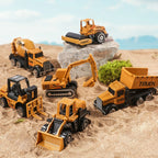 6pcs/set Toys for Boys Alloy Engineering Truck Toy