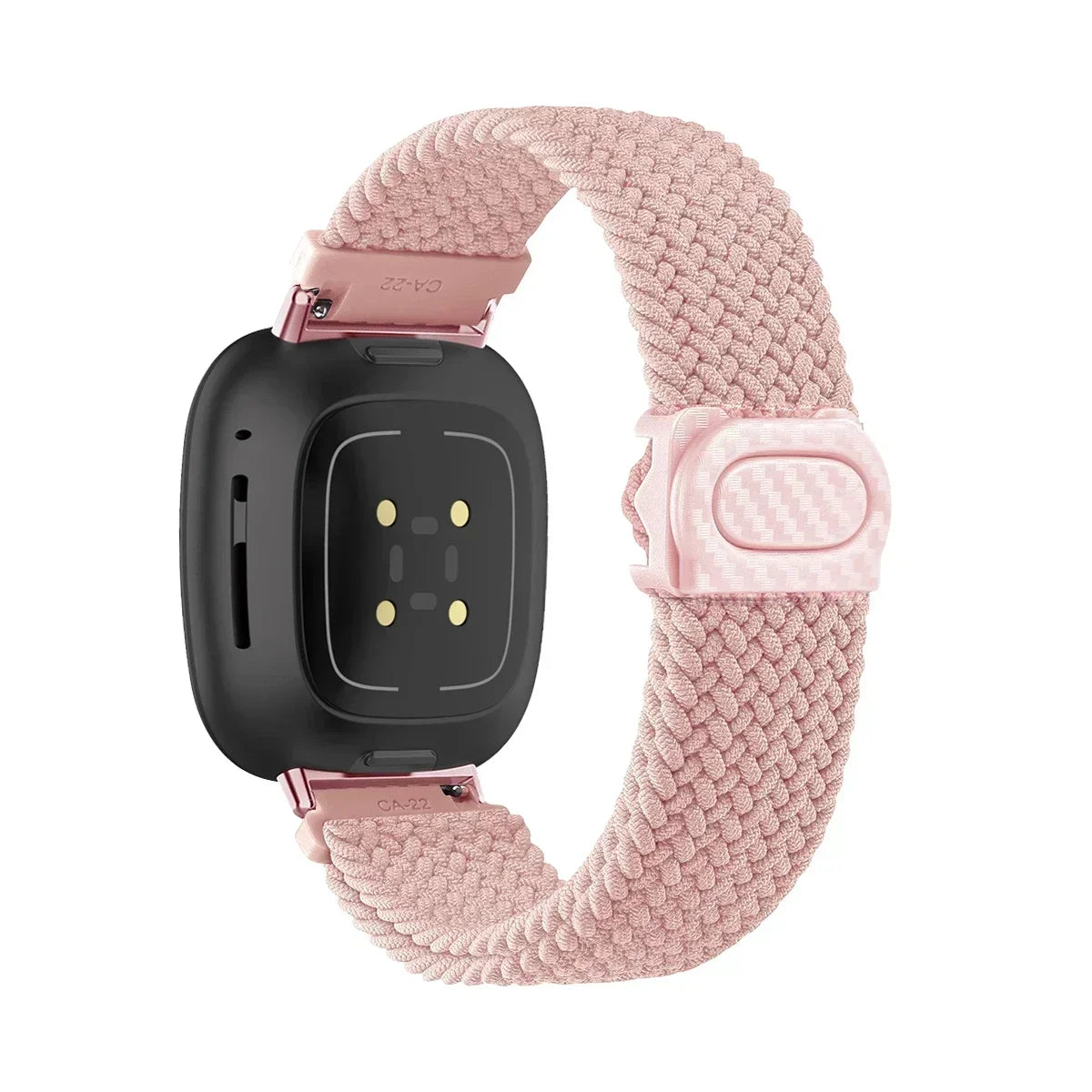 Nylon Loop Braided Strap for fitbit Versa 4 3 2 1 Versa Lite Sports correa Band for versa sense 2/sense Watch Accessories