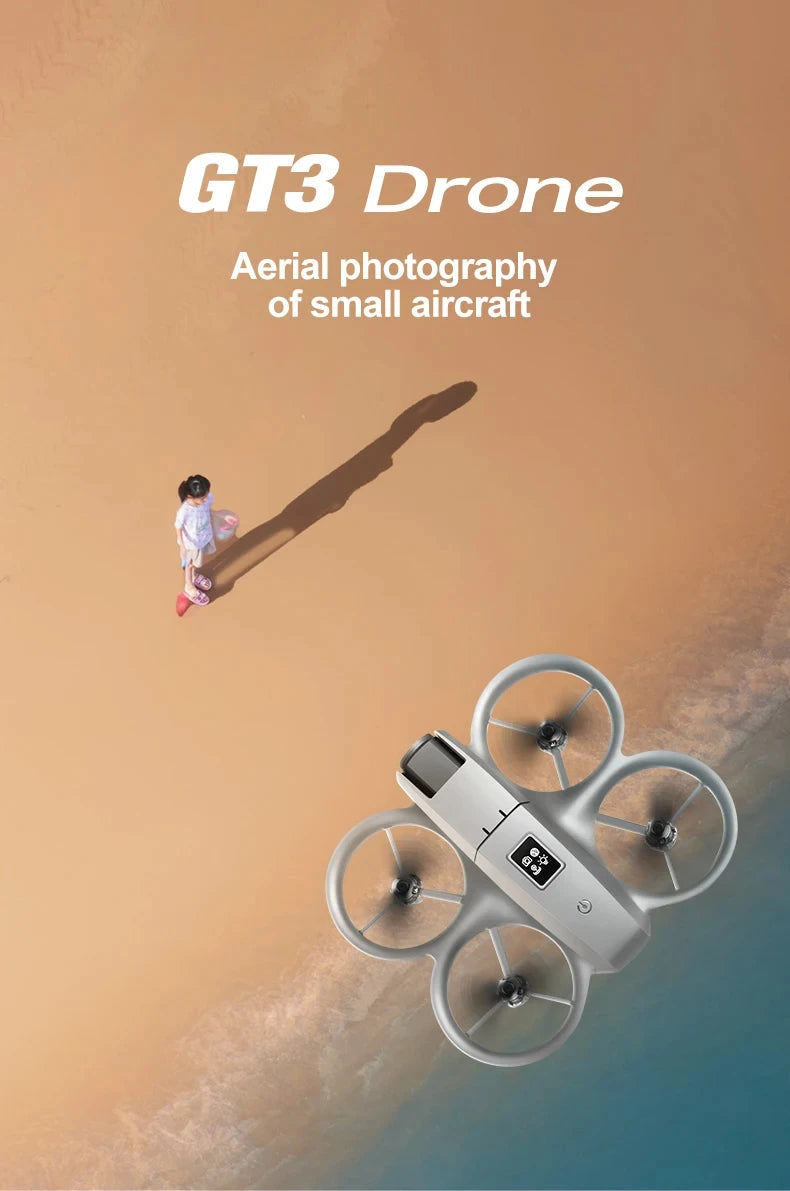 Drones GT3 GPS 8K Professional HD 180° Dual Cameras