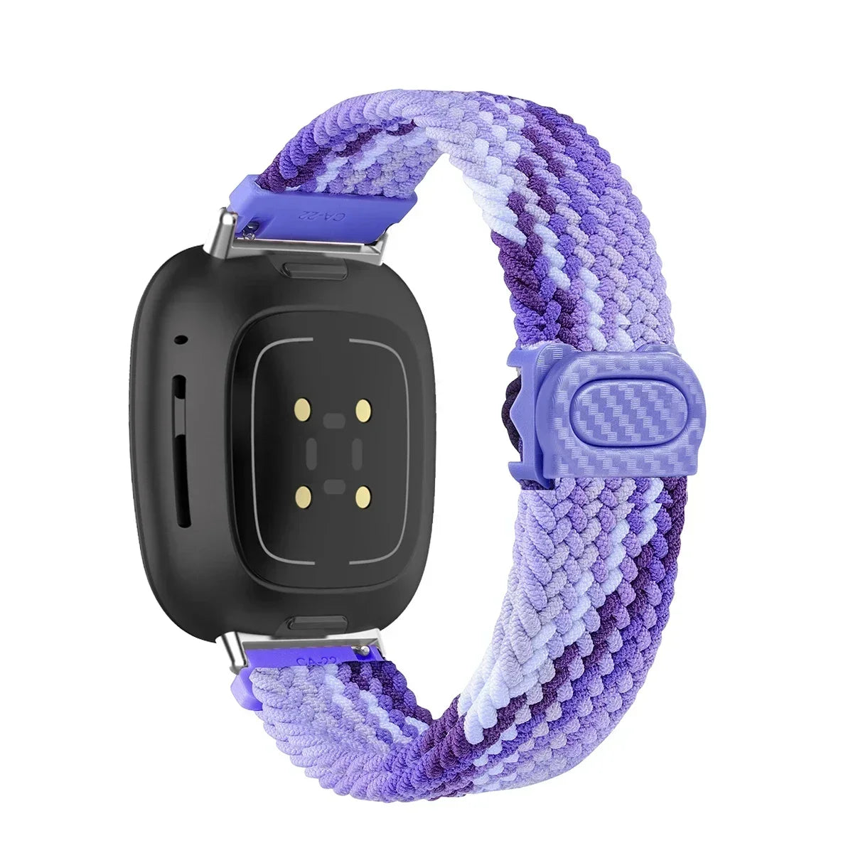 Nylon Loop Braided Strap for fitbit Versa 4 3 2 1 Versa Lite Sports correa Band for versa sense 2/sense Watch Accessories