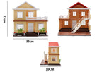 Two-story Dollhouse With Stair kitchen bathroom