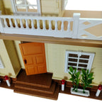 Two-story Dollhouse With Stair kitchen bathroom