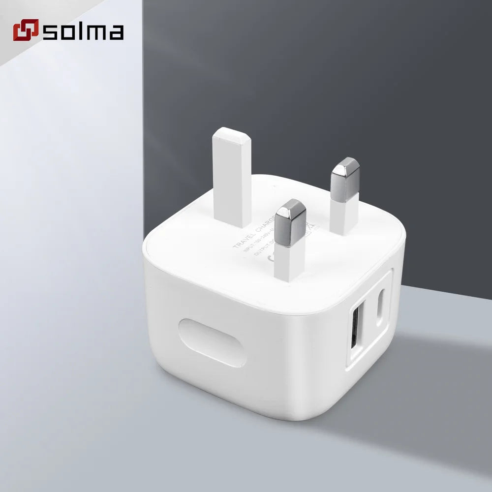 PD+USB Charger Charge For Mobile Phone Plug Charging Adapter