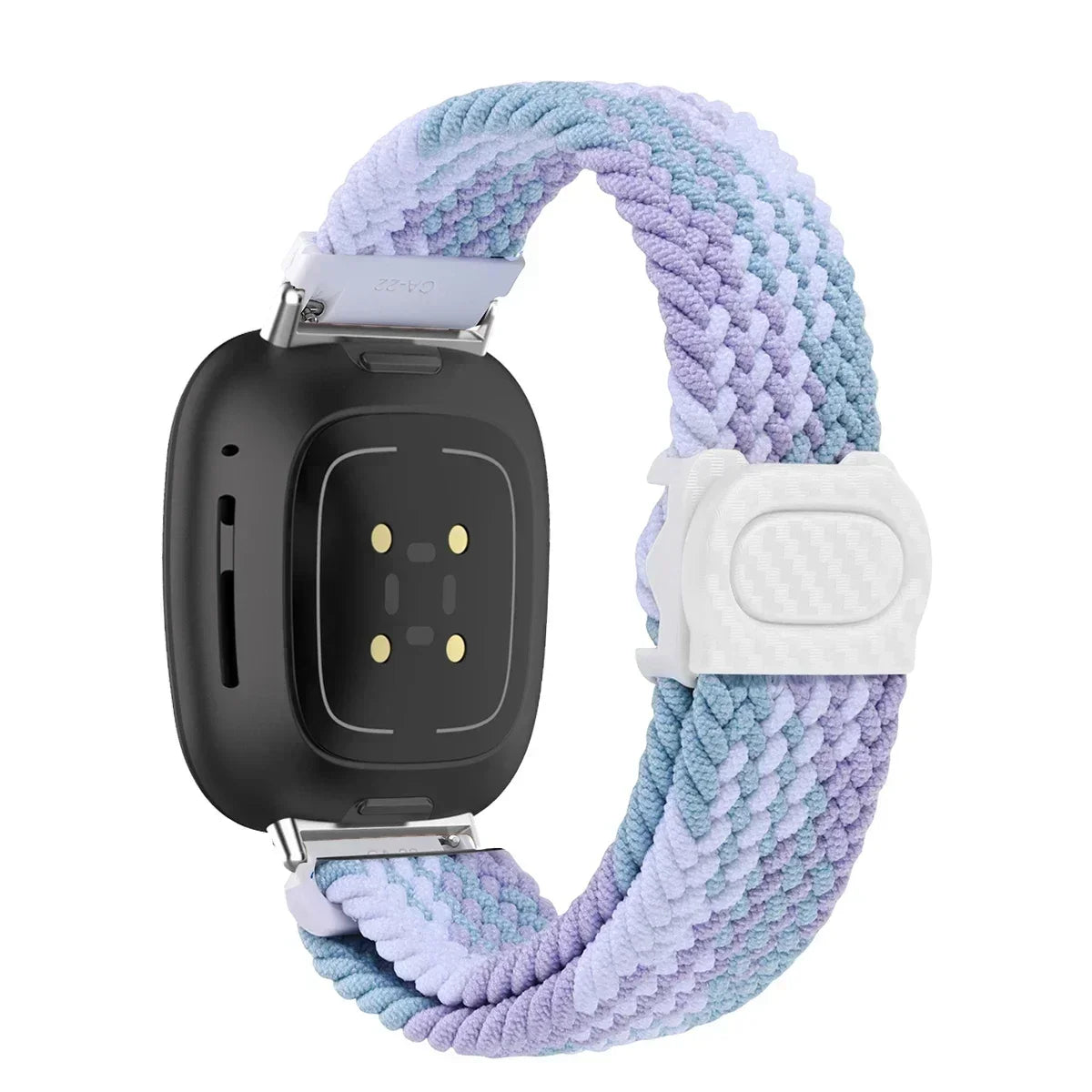 Nylon Loop Braided Strap for fitbit Versa 4 3 2 1 Versa Lite Sports correa Band for versa sense 2/sense Watch Accessories