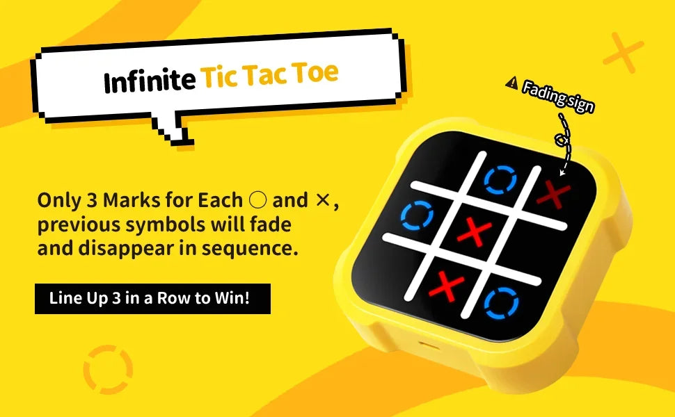 Portable Tic Tac Toe Game Console