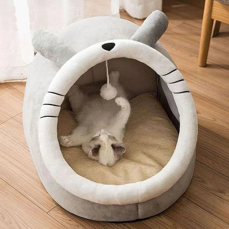 Washable Pet Sleeping Bed for Small Dog Mat Bag Cave Cats Bed