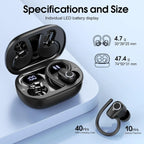 Wireless Earbuds, Bluetooth 5.3