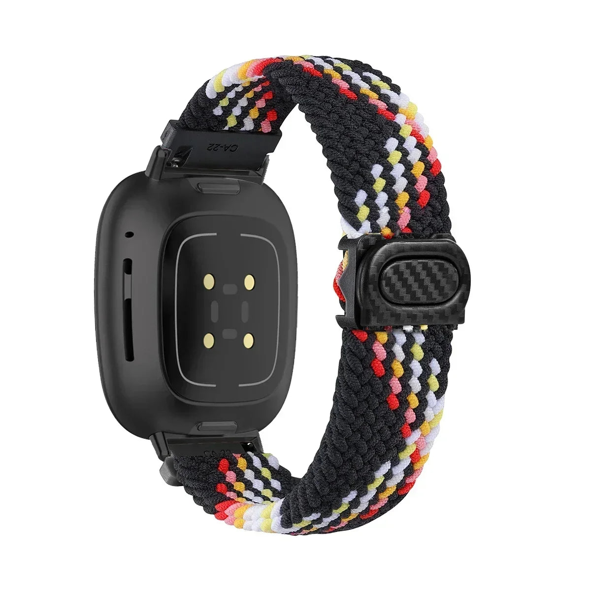 Nylon Loop Braided Strap for fitbit Versa 4 3 2 1 Versa Lite Sports correa Band for versa sense 2/sense Watch Accessories