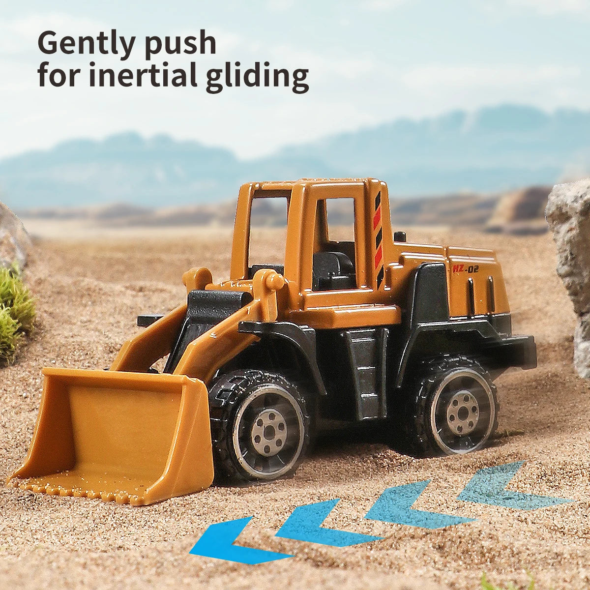 6pcs/set Toys for Boys Alloy Engineering Truck Toy