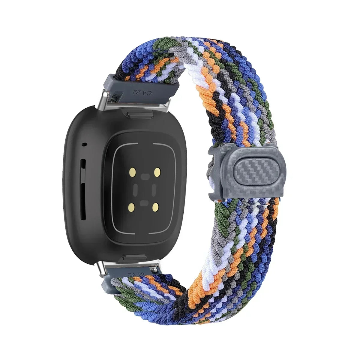 Nylon Loop Braided Strap for fitbit Versa 4 3 2 1 Versa Lite Sports correa Band for versa sense 2/sense Watch Accessories