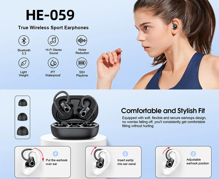 Wireless Earbuds, Bluetooth 5.3