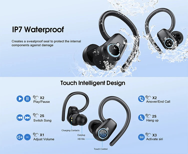 Wireless Earbuds, Bluetooth 5.3