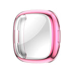 Full Screen Protector Case For Fitbit Versa 4 Soft TPU Screen Protector Cover For Fitbit Versa 3/Sense/Sense 2 Protective Cover