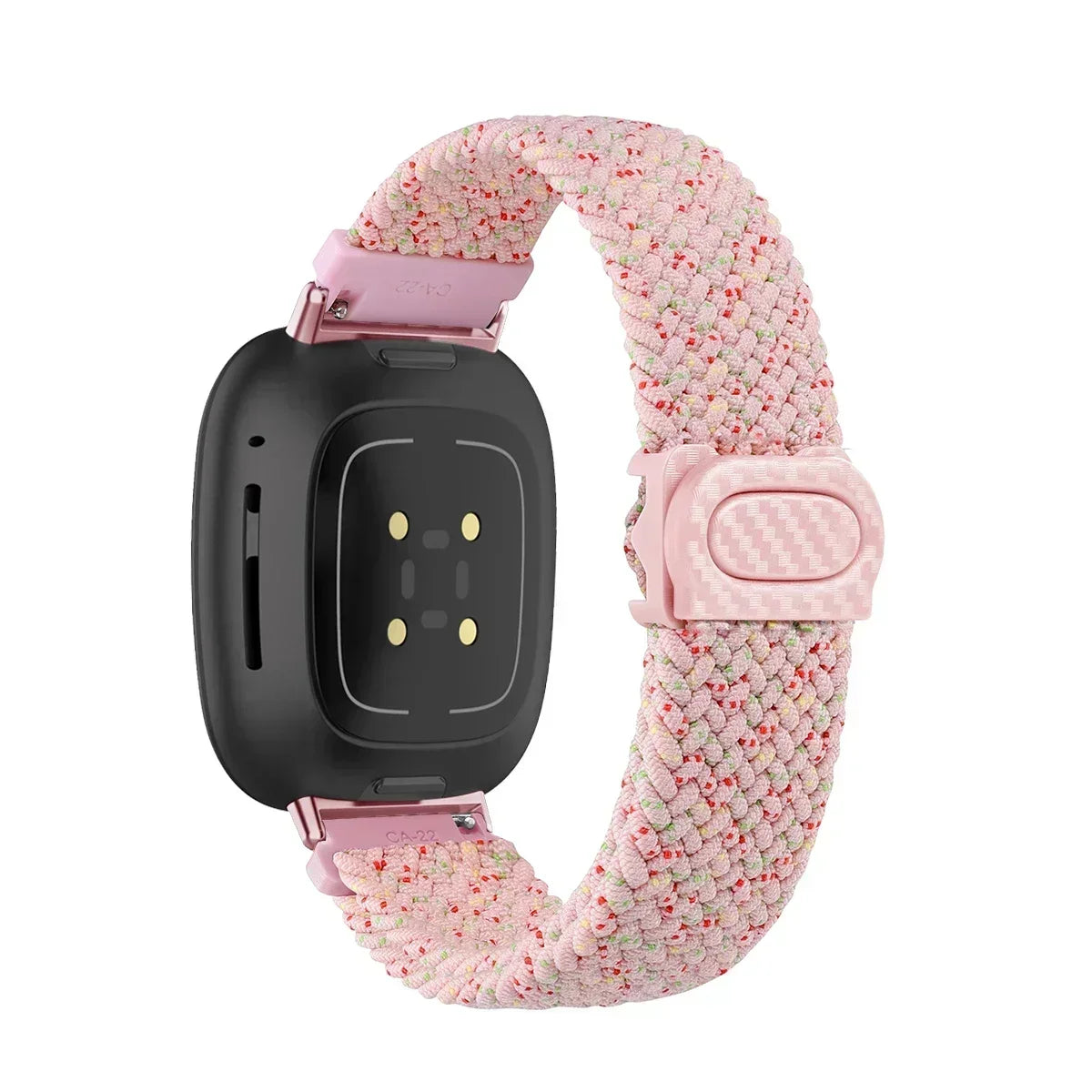 Nylon Loop Braided Strap for fitbit Versa 4 3 2 1 Versa Lite Sports correa Band for versa sense 2/sense Watch Accessories