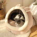 Washable Pet Sleeping Bed for Small Dog Mat Bag Cave Cats Bed