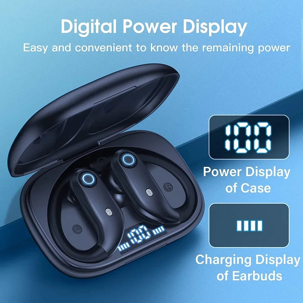 Bluetooth Earphones Wireless Earbuds with Wireless Charging Case