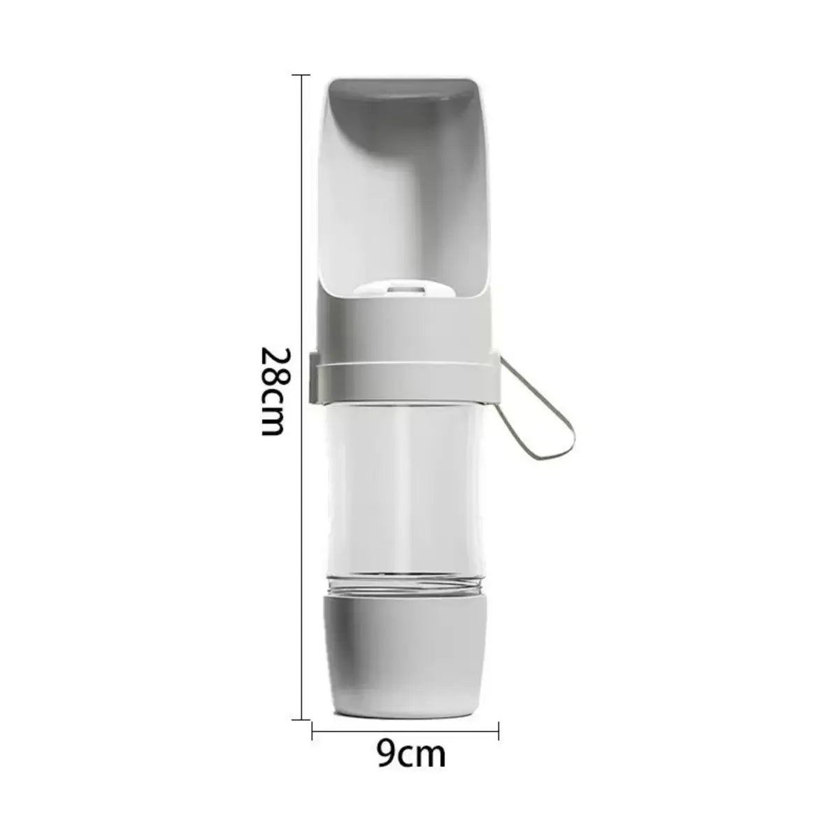 Portable Dog Cat Water Bottle with Storage Food and Water