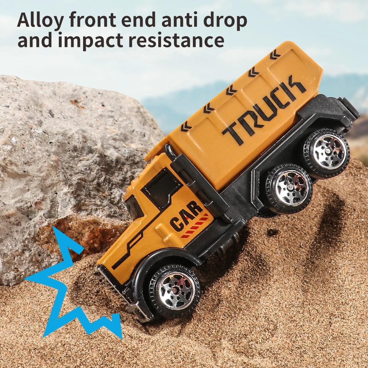6pcs/set Toys for Boys Alloy Engineering Truck Toy