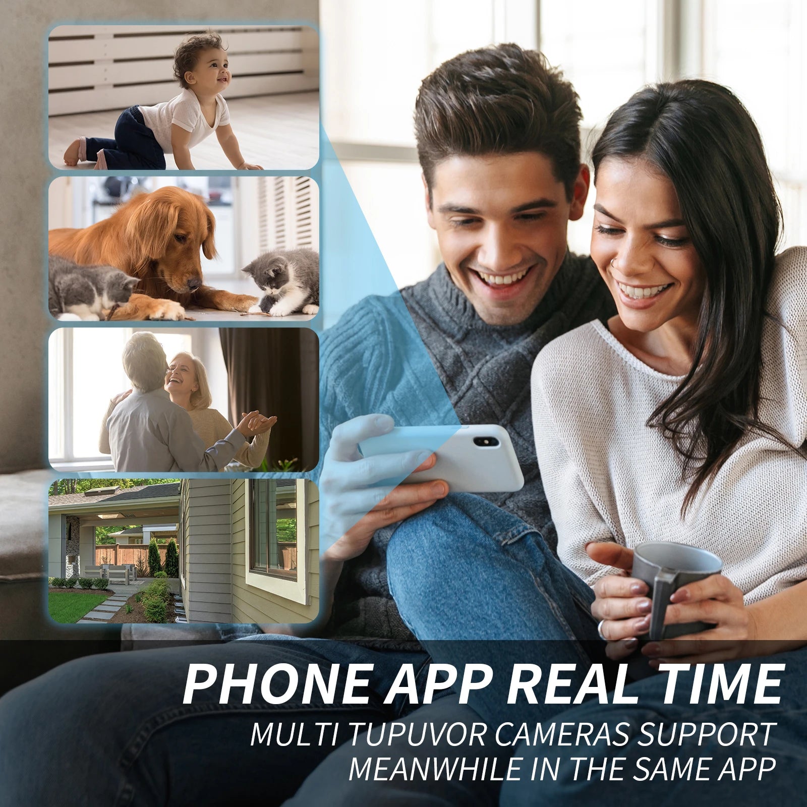 2025 A9 Upgraded Version 4K Home Security Cam