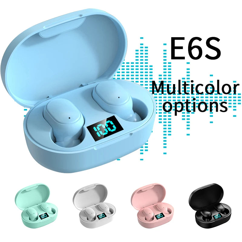 E6S Bluetooth Earphones Gaming headset